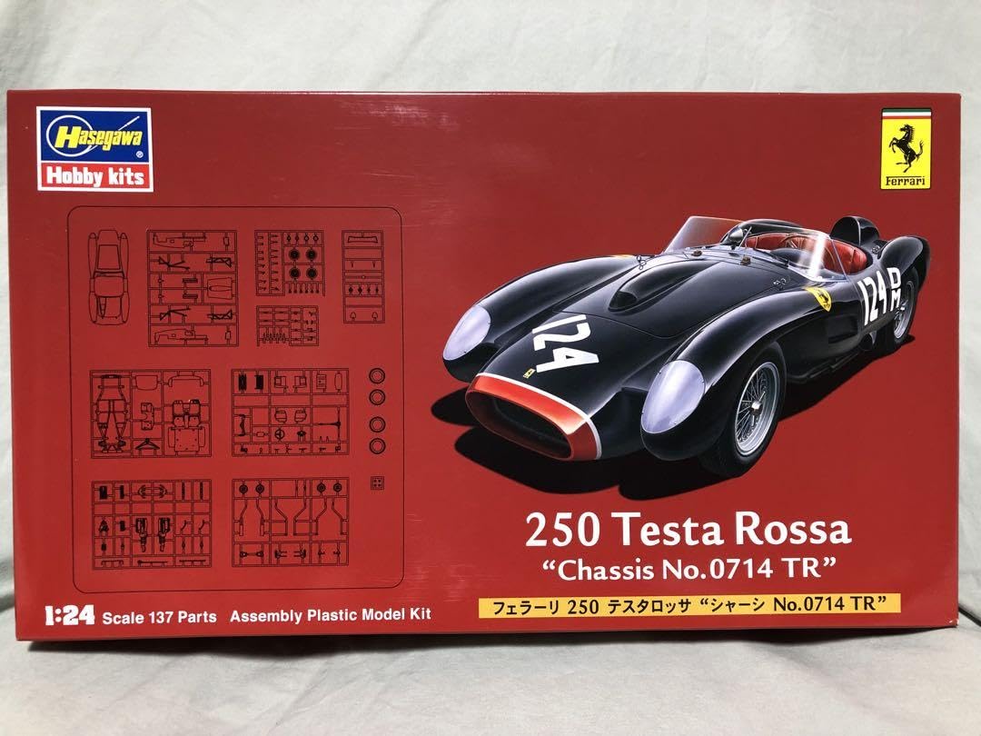 Amazon.co.jp: Hasegawa 1/24 Ferrari 250 Testarossa Chassis
